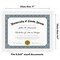Americanflat 8.5x11 Diploma Frame - Certificate Frame for Displaying Achievements - Shatter Resistant Glass - Adjustable Hanging Hardware - Includes Easel